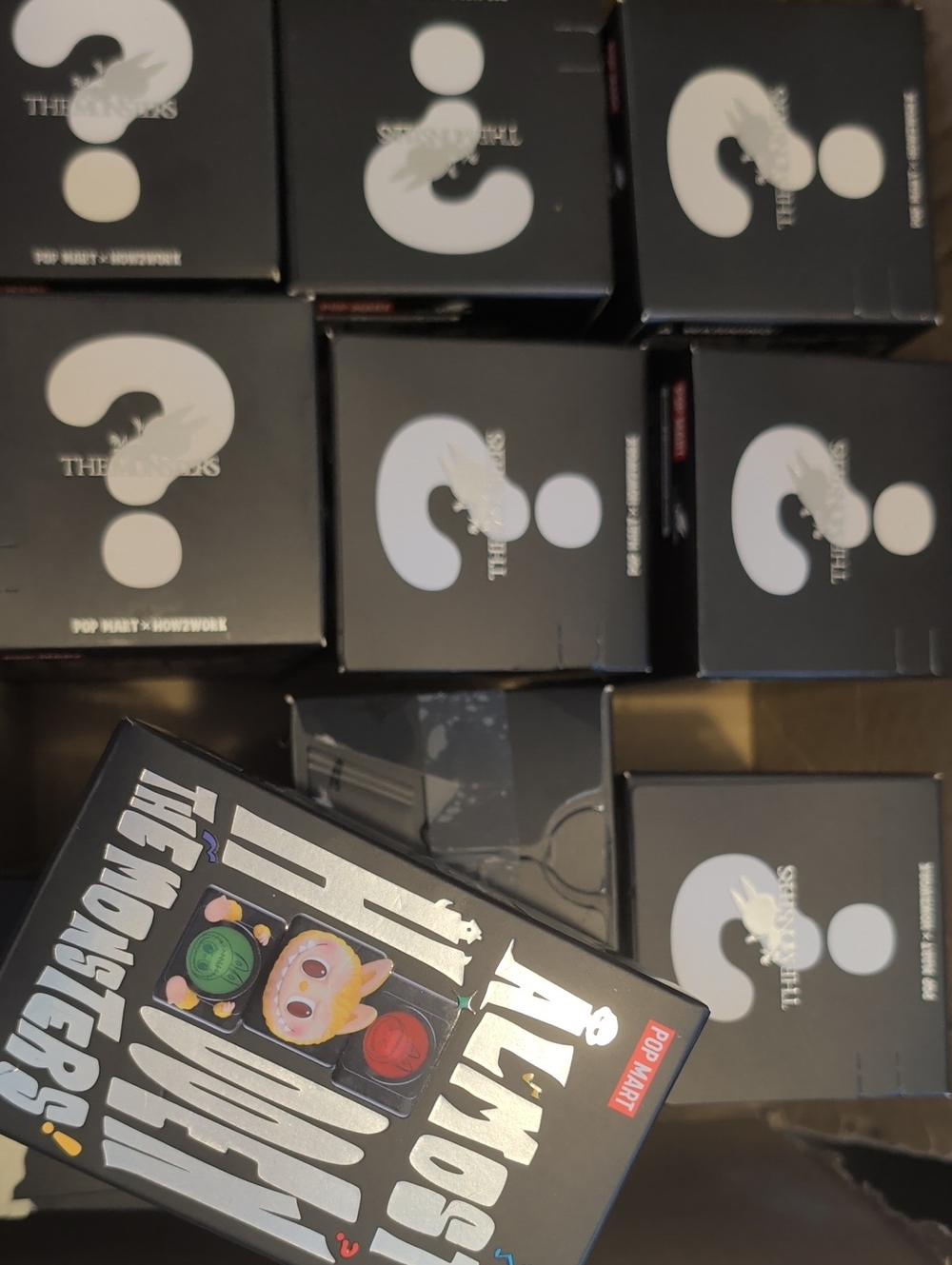 Almost Hidden The Monsters Labubu Collectible Vinyl Figure From Popmart